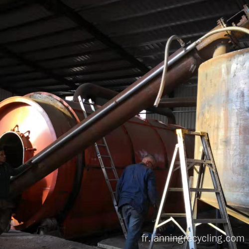 Lanning Pyrolyse de pneu à carburant équipement